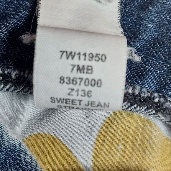 Lucky Brand Sweet Jean Straight Women's Jeans 12/31 Regular Blue Denim Stretch - Picture 10 of 11